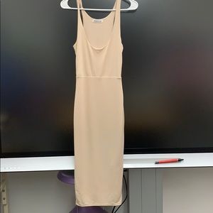 Form fitted dress